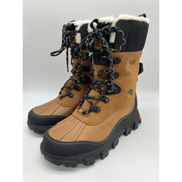 Ugg Adirondack Meridian Boot High Chestnut Gore-Tex 1151830 Women's 6 - Picture 10 of 16